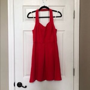BCBG generation raspberry red cocktail dress